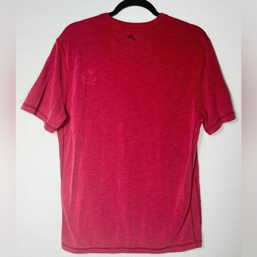 Tommy Bahama ISLANDZONE Reversbile Vibrant Red Short Sleeve Tee